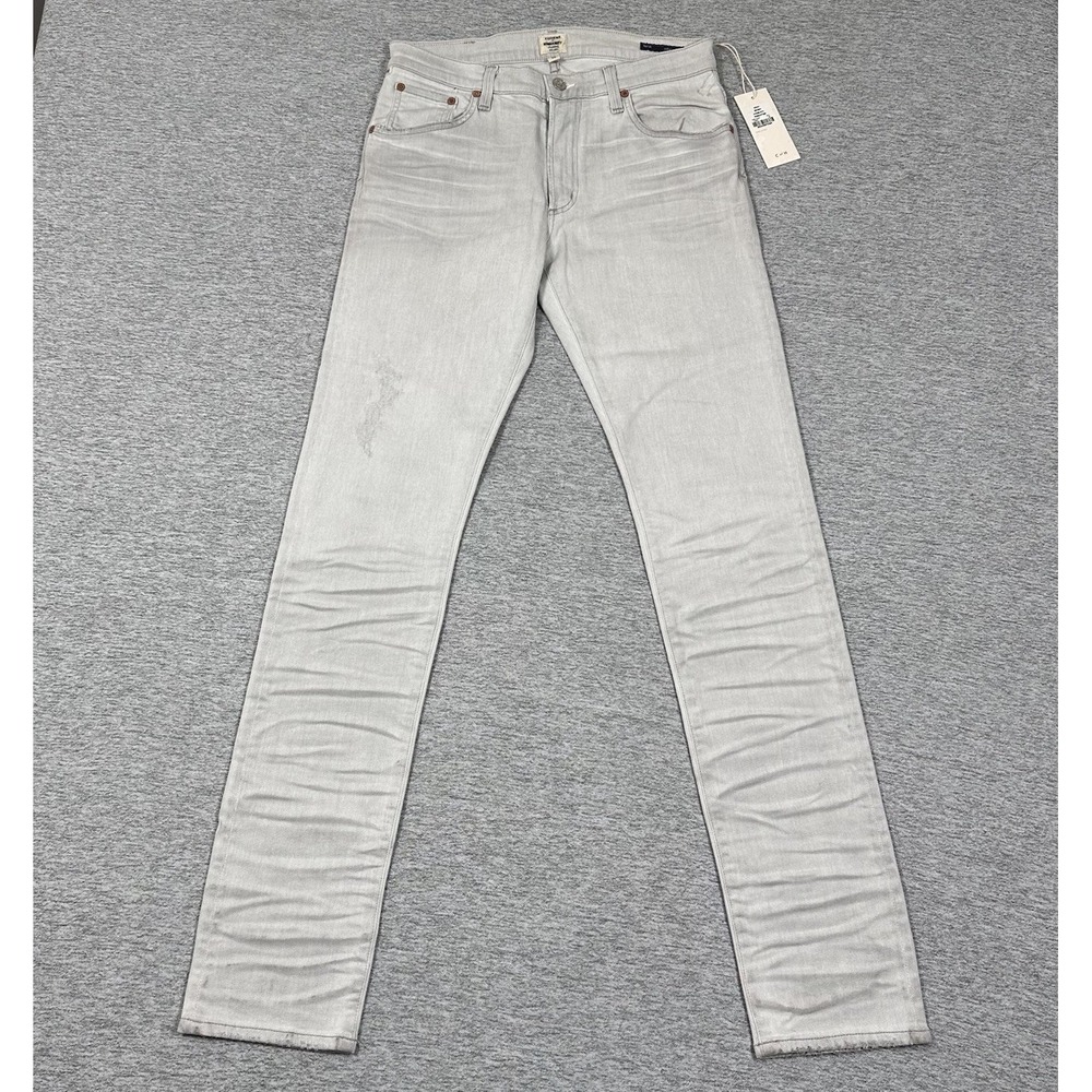 Citizens Of Humanity Jeans Mens 32x34 Noah Super Skinny Premium Vintage Distress